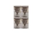OFFERTA N. 4 VASI CALICI MOD. POMPEIANO