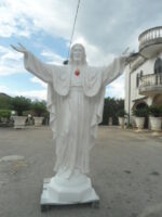 STATUA DEL CUORE DI GESU' ALTEZZA 2 METRI - immagine 2