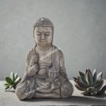 Statua del Buddha altezza 48 cm