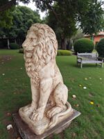 Leone seduto altezza 120 cm - immagine 5