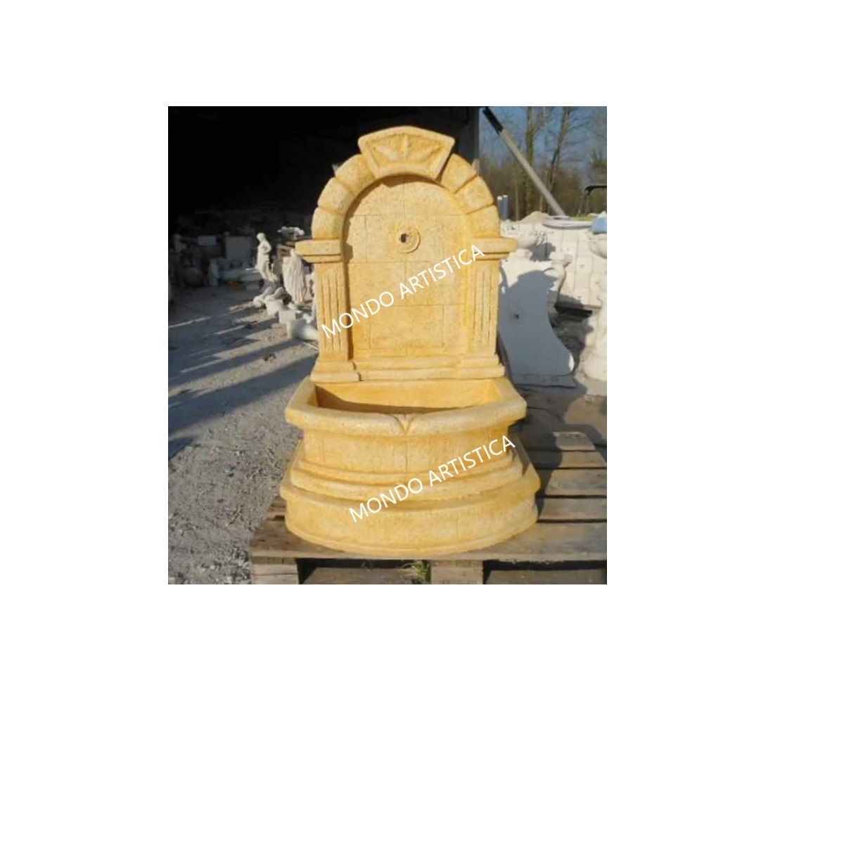 z12 FONTANA A MURO ALTEZZA 120 CM - immagine 1