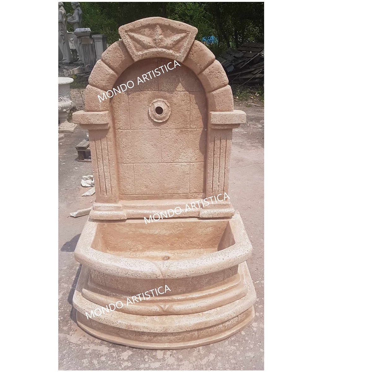 z4 FONTANA A MURO ALTEZZA 120 CM - immagine 1