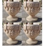 OFFERTISSIMA 4 VASI CALICI  IN CEMENTO