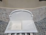 Lavandino con gocciolatoio 100x53 cm - immagine 4