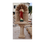CUPOLA COMPLETA DI COLONNA CON STATUA DEL SACRO CUORE DI GESU' CRISTO - immagine 3