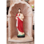 CUPOLA COMPLETA DI STATUA DEL SACRO CUORE DI GESU' CRISTO