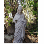 STATUA CUORE DI GESU' IN CEMENTO - immagine 2