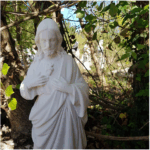 STATUA CUORE DI GESU' IN CEMENTO - immagine 3