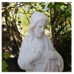 STATUA CUORE DI GESU' IN CEMENTO - immagine 2