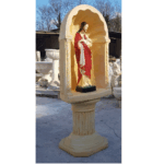 CUPOLA COMPLETA DI COLONNA CON STATUA DEL CUORE DI GESU' - immagine 2