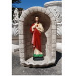 CUPOLA CON STATUA DEL CUORE DI GESU'