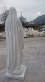 STATUA MADONNA DI LOURDES CON BERNARDETTE ALT. 160 CM - immagine 12