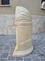 CUPOLA CON STATUA DELCUORE DI GESù ALTEZZA 65 CM - immagine 5