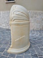 CUPOLA CON STATUA DELCUORE DI GESù ALTEZZA 65 CM - immagine 4