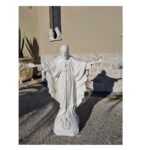 STATUA DEL CUORE DI GESU' ALTEZZA 90 CM - immagine 3