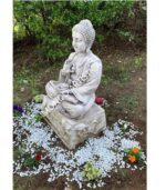 STATUA BUDDHA CON BASE ALTEZZA 112 CM - immagine 4