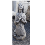 STATUA MADONNA DI SANTA BERNARDETTE ALTEZZA 45 CM - immagine 2