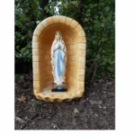 CUPOLA NICCHIA CON STATUA DELLA MADONNA DI LOURDES