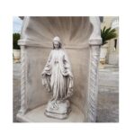 CUPOLA NICCHIA GROTTA COMPLETA DI STATUA DELLA MADONNA IMMACOLATA - immagine 5