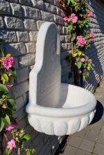 Fontana a parete sospesa altezza 48 cm - immagine 6