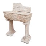 Lavandino unica vasca completo 80x40 cm - immagine 9