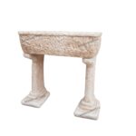 Lavandino unica vasca completo 80x40 cm - immagine 9