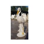 STATUA CICOGNA BECCO GIALLO - immagine 5