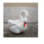 CIGNO DECORATO - BECCO ARANCIONE