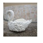 CIGNO DECORATO - BECCO ARANCIONE - immagine 8