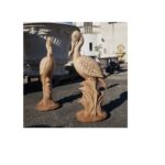 COPPIA DI STATUE CICOGNA
