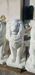 SCULTURA STATUA LEONE IN CEMENTO