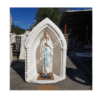 CUPOLA CON STATUA DELLA MADONNA DI LOURDES