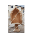 CUPOLA CON BASE ALT. 157 CM PER STATUE SACRE CON ALTEZZA FINO A 75 CM - immagine 2