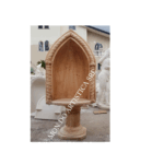 CUPOLA CON BASE ALT. 157 CM PER STATUE SACRE CON ALTEZZA FINO A 75 CM