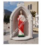 CUPOLA CON STATUA DEL CUORE DI GESU'