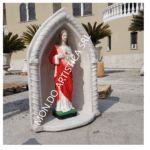 CUPOLA CON STATUA DEL CUORE DI GESU' - immagine 3