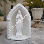 CUPOLA CON STATUA DELLA MADONNA DI LOURDES