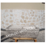 Lavandino con gocciolatoio 80x40x22 cm - Reversibile - immagine 3