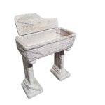 LAVANDINO CON PARAGOCCE COMPLETO 80X40 CM - immagine 9