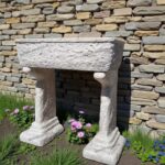 Lavandino unica vasca con basi 80x40 cm - immagine 4