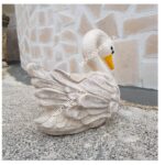 VASO CIGNO DIPINTO A MANO - immagine 5