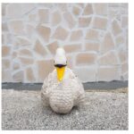 VASO CIGNO DIPINTO A MANO - immagine 8