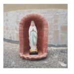 CUPOLA NICCHIA CON STATUA DELLA MADONNA DI LOURDES