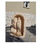 CUPOLA CON STATUA DELLA MADONNA DI LOURDES ALTEZZA 65 CM - immagine 3