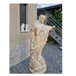 STATUA DEL CUORE DI GESU' CON BRACCIA APERTE + BASE ALTEZZA 138 CM - immagine 4