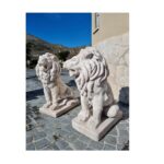 COPPIA DI LEONI ALTEZZA 70 CM