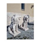 COPPIA DI LEONI ALTEZZA 70 CM - immagine 7