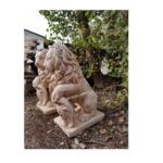 COPPIA DI LEONI ALTEZZA 56 CM - immagine 3