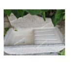 LAVANDINO CON GOCCIOLATOIO E STAFFE IN FERRO - immagine 6