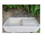 LAVANDINO CON GOCCIOLATOIO E STAFFE IN FERRO - immagine 7